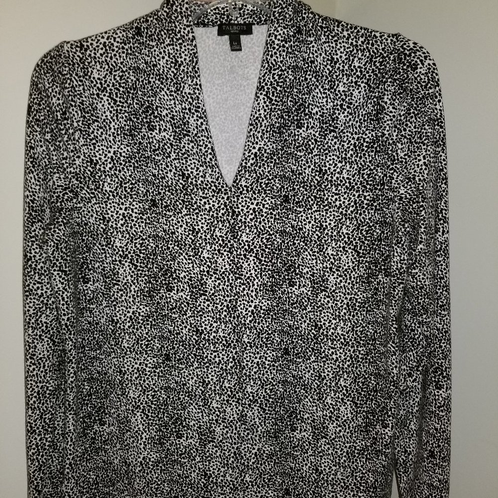 Talbots Printed Top - Picture 2 of 4